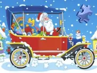 Christmas Cars Jigsaw