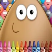 Pou Coloring